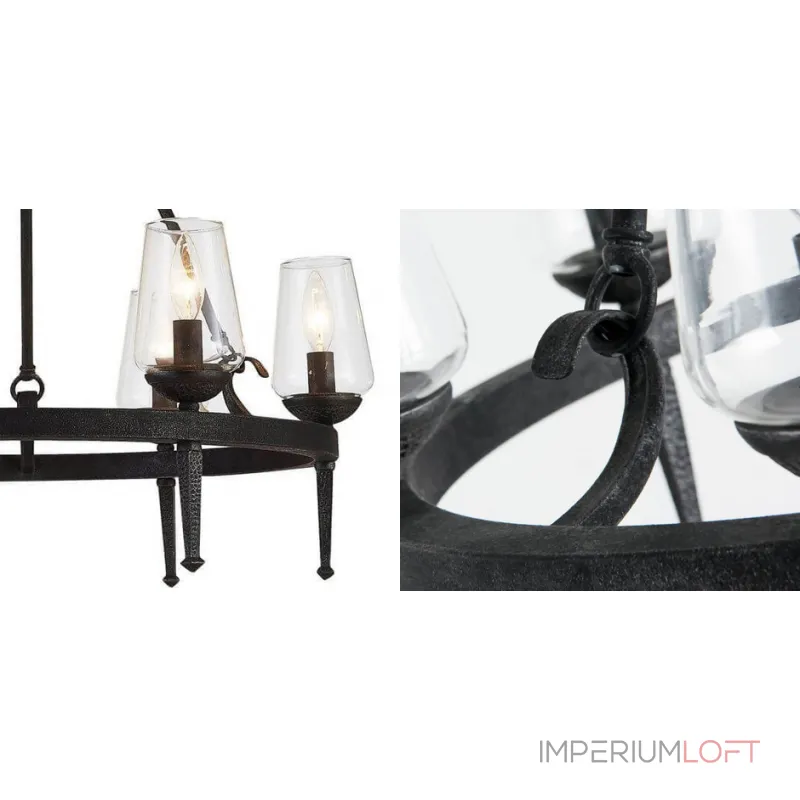Подвесная люстра Badoer Loft Chandelier Подвесная люстра Badoer Loft Chandelier