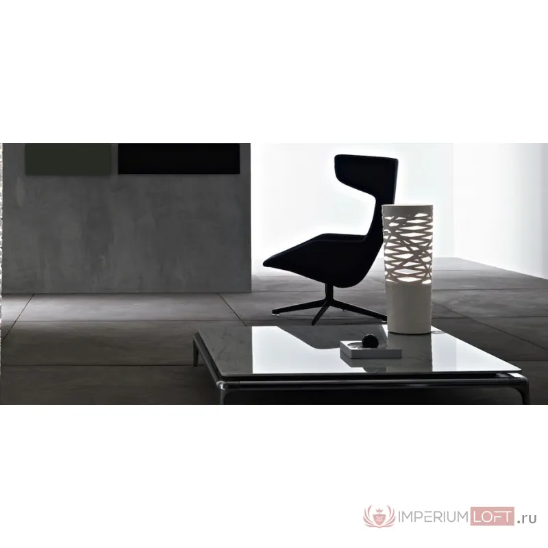 Настольная лампа из перьев Plumage Pink от ImperiumLoft