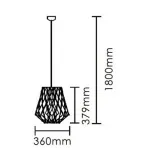Люстра Pilke 36 Light от ImperiumLoft