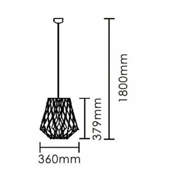 Люстра Pilke 36 Light от ImperiumLoft