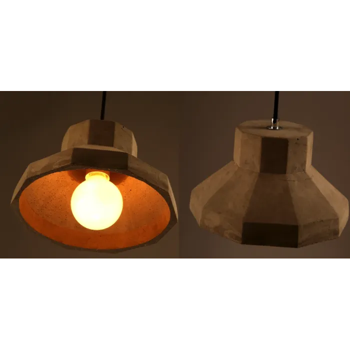 Подвесной светильник Art Concrete Aubergine от ImperiumLoft