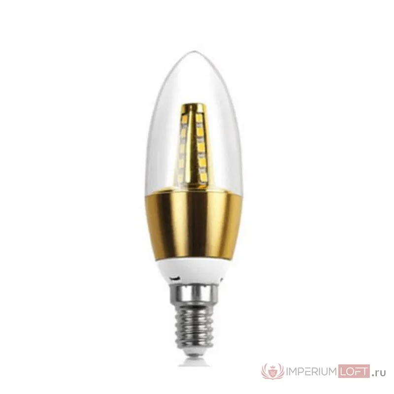 Прозрачная лампочка LED E14 с позолотой от ImperiumLoft