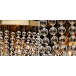 Потолочный светильник Virginia Clear Beads ceiling Gold L от ImperiumLoft