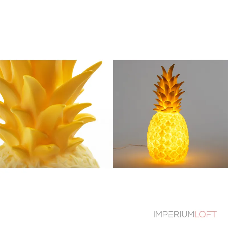 Ананас желтый настольная лампа от ImperiumLoft Ананас желтый настольная лампа от ImperiumLoft