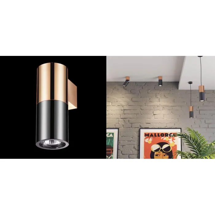 Спот Spot Illumination Sconce Black & Copper от ImperiumLoft