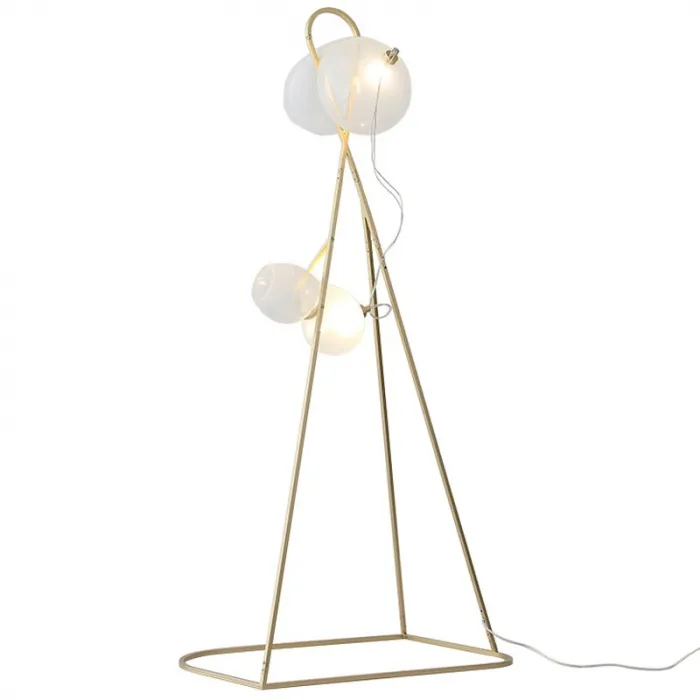 Торшер Кейч floor lamp 2 плафона от ImperiumLoft