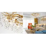 Люстра Droplet Chandelier 80 от ImperiumLoft