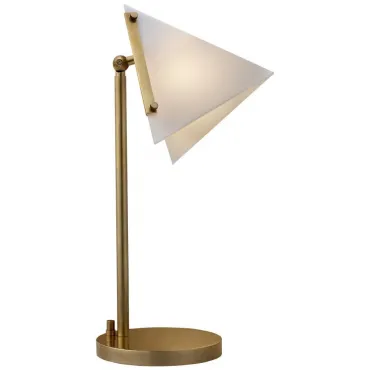 Настольная лампа FORMA ROUND BASE TABLE LAMP Brass