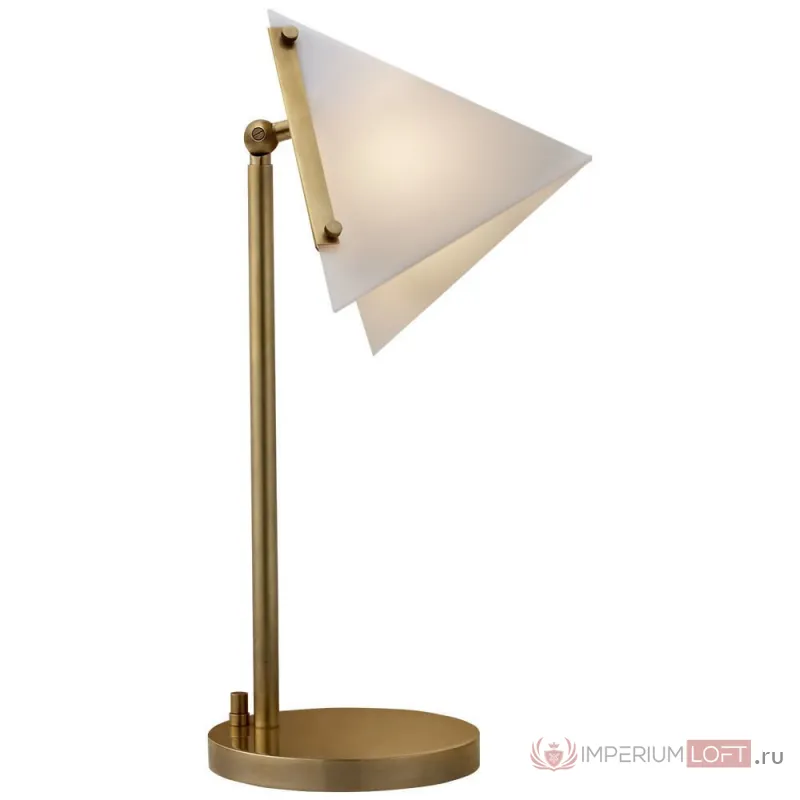 Настольная лампа FORMA ROUND BASE TABLE LAMP Brass от ImperiumLoft