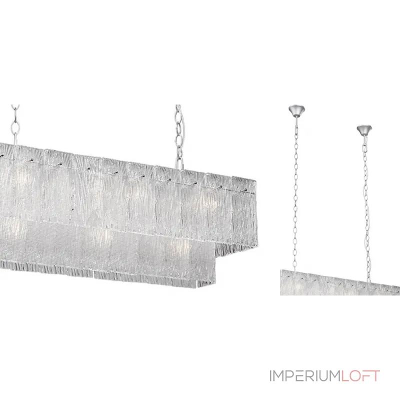 Подвесная люстра Textured Glass Chandelier