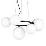 Люстра Bubbles on Ring Chandelier Black от ImperiumLoft