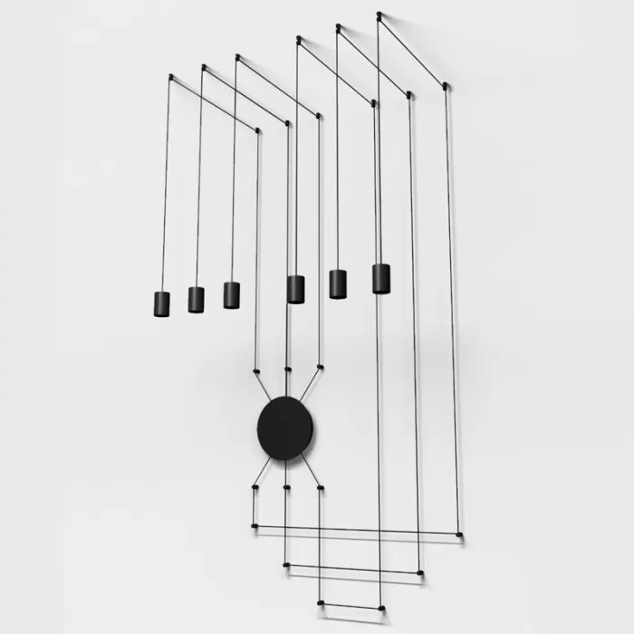 Подвес Wireflow FreeForm LED Black 6 патронов от ImperiumLoft