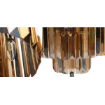 Настольная лампа 1920S Odeon Cognac Glass Table Lamp Three-Level от ImperiumLoft