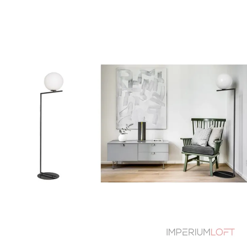 Торшер FlexIC Lights F Black от ImperiumLoft Торшер FlexIC Lights F Black от ImperiumLoft