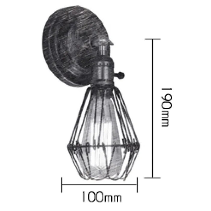 Бра Loft Cage Pendant от ImperiumLoft