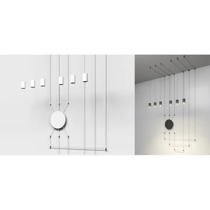 Подвес Wireflow FreeForm LED Black 6 патронов от ImperiumLoft