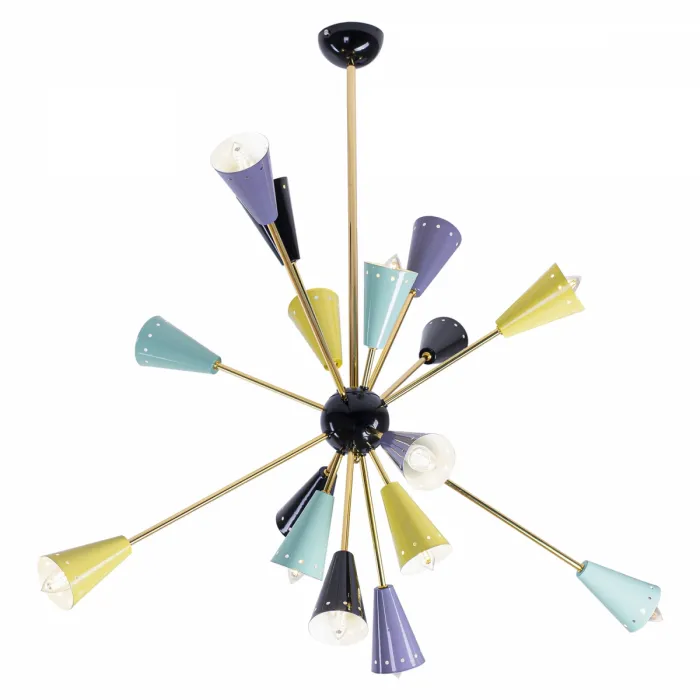 Люстра Sputnik Chandelier Multi Color от ImperiumLoft