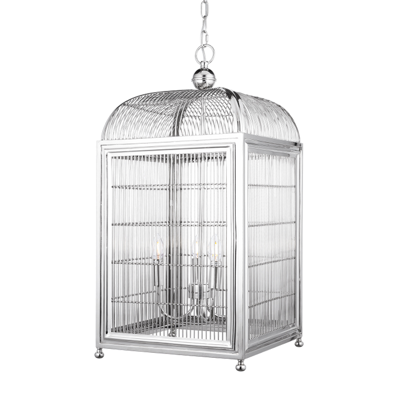 Люстра клетка Bird cage chrome Lantern Falcon от ImperiumLoft