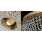 Потолочный светильник Virginia Clear Beads ceiling Gold L от ImperiumLoft