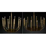 Люстра RH Quenouilles Round Chandelier brass от ImperiumLoft