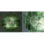 Люстра зеленое стекло Lighting Braithwell Chandelier от ImperiumLoft