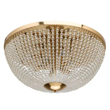 Потолочный светильник Virginia Clear Beads ceiling Gold L от ImperiumLoft