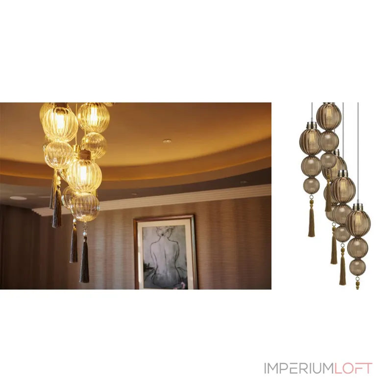Подвесной светильник Heathfield Lighting - Medina Circle 5 Chandelier Подвесной светильник Heathfield Lighting - Medina Circle 5 Chandelier