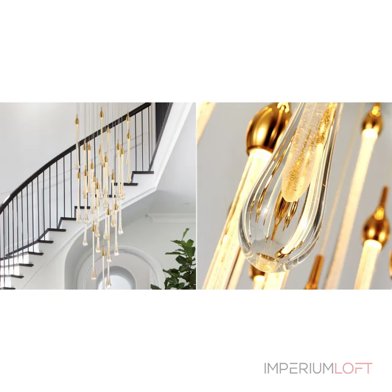 Подвесной светильник Droplet Ray от ImperiumLoft