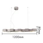 Люстра Honeycomb 7 Loft Wooden Ecolight от ImperiumLoft