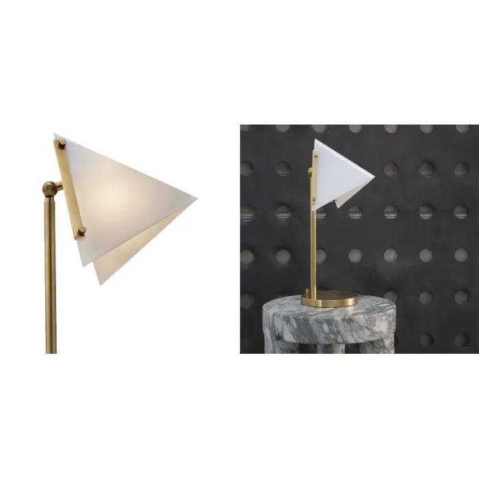 Настольная лампа FORMA ROUND BASE TABLE LAMP Brass от ImperiumLoft