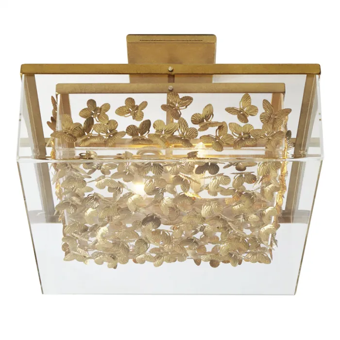 Butterfly Flush-Mount Ceiling Light от ImperiumLoft