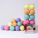 Гирлянда хлопковые фонарики Сotton Ball Ice Cream от ImperiumLoft