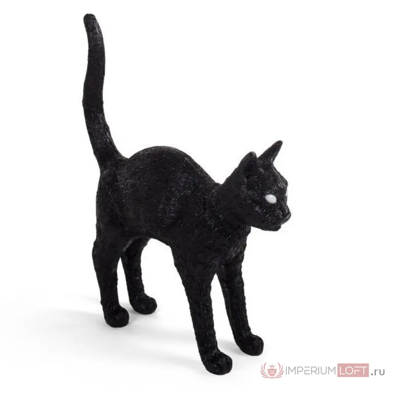 Лампа Seletti Jobby The Cat Black от ImperiumLoft