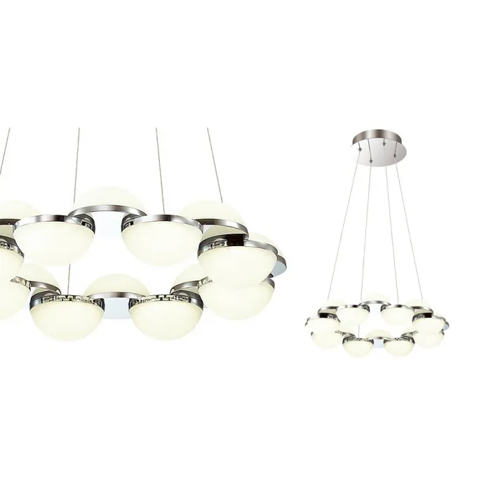 Люстра Barbolano Chandelier Chromium 8 от ImperiumLoft