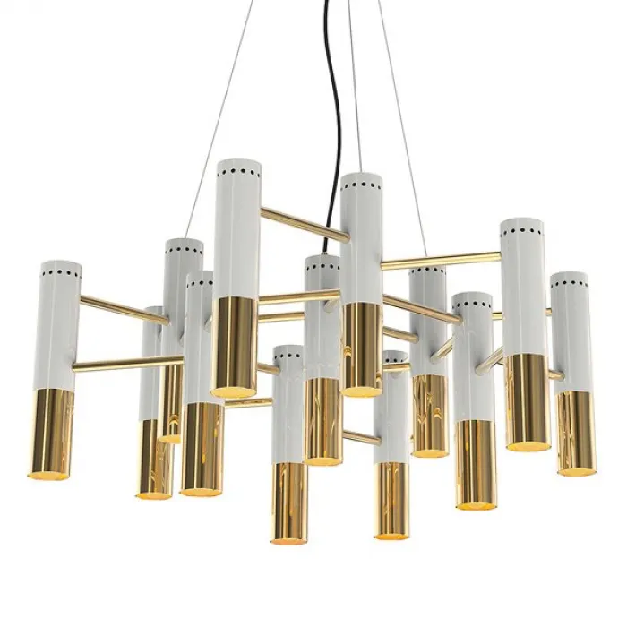 Люстра IKE Delightfull Gold & White от ImperiumLoft