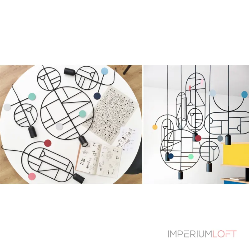 Подвесной Светильник Lines & Dots Home Adventures LDS02 Подвесной Светильник Lines & Dots Home Adventures LDS02