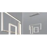 Люстра Atlantis Chain Chandelier Line Chrome от ImperiumLoft