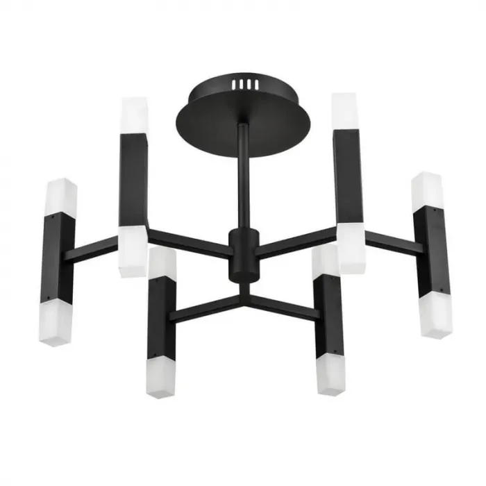 Потолочный светильник Rigor & Conciseness Lighting Angular Plafond Black d51 от ImperiumLoft
