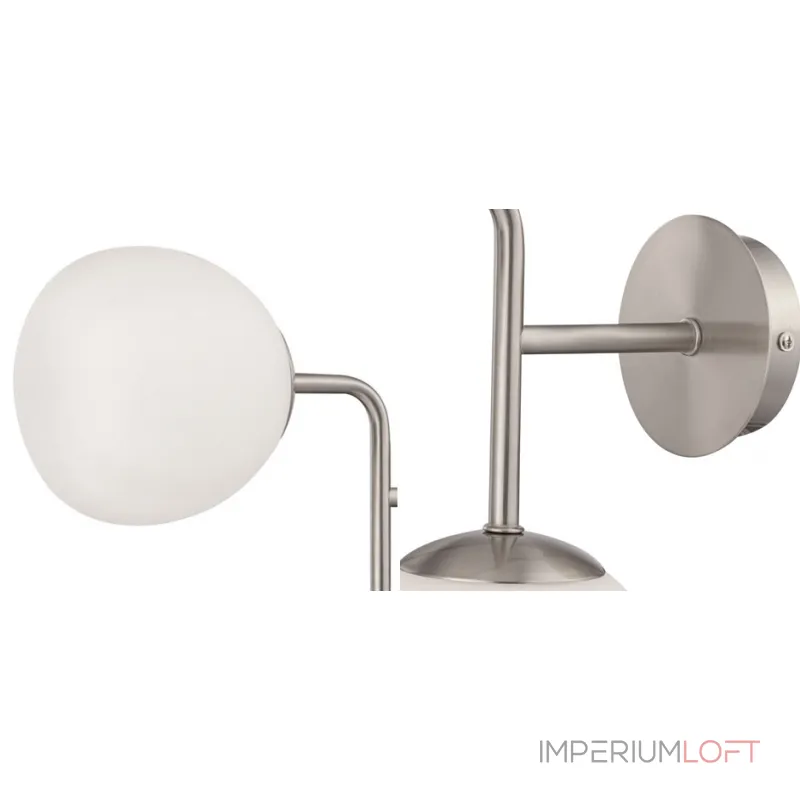 Бра Tiepolo Ball Sconces Double nickel