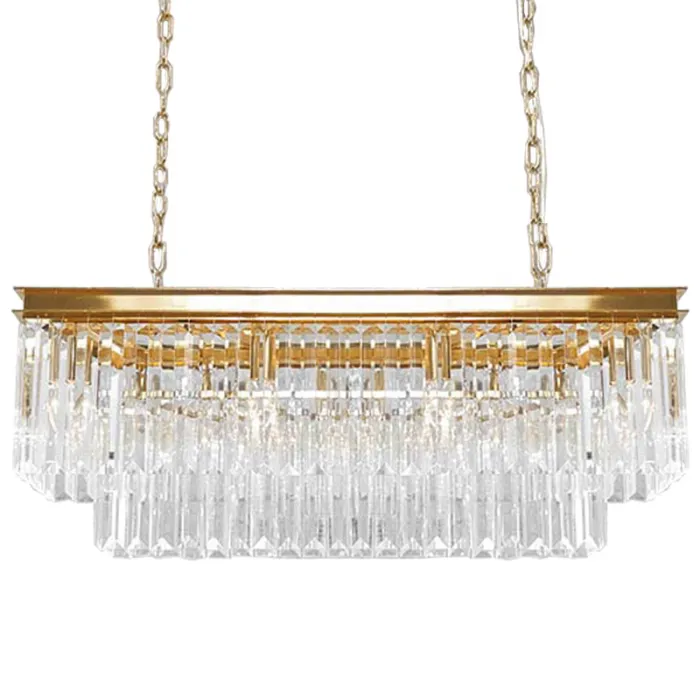 Люстра RH Odeon Chandelier Two Gold 90 от ImperiumLoft