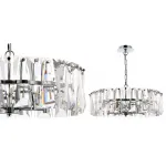 Подвесная люстра Ruby Crystal Chandelier Chrome 53