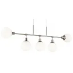 Люстра Tiepolo Ball Chandelier Nickel 5 от ImperiumLoft