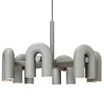 Подвесная люстра Cirkus AGO Lighting Gray 4-6