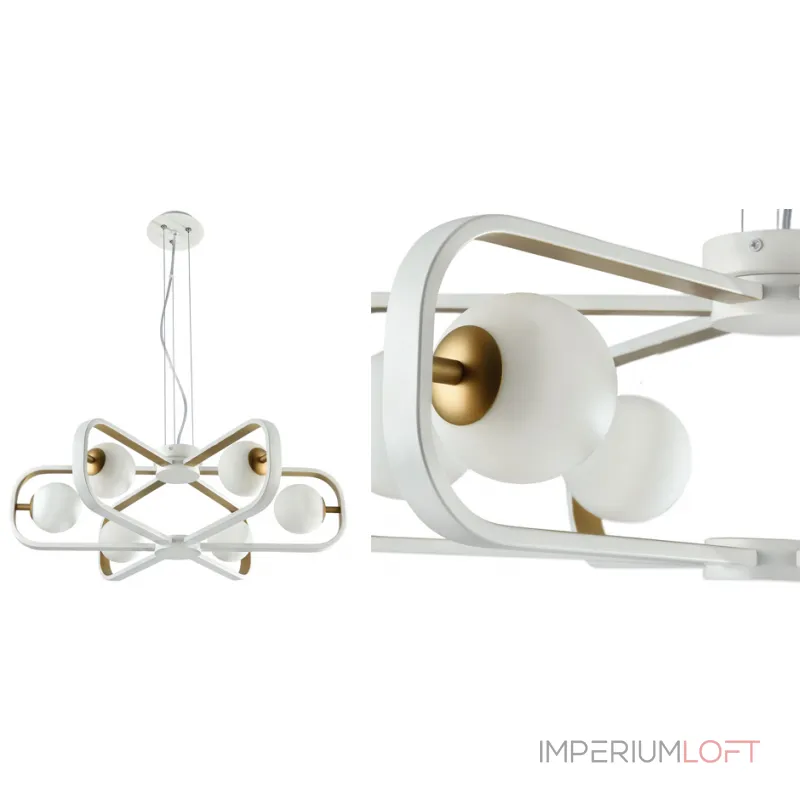 Подвесной светильник Michele Ball Chandelier Gold 6