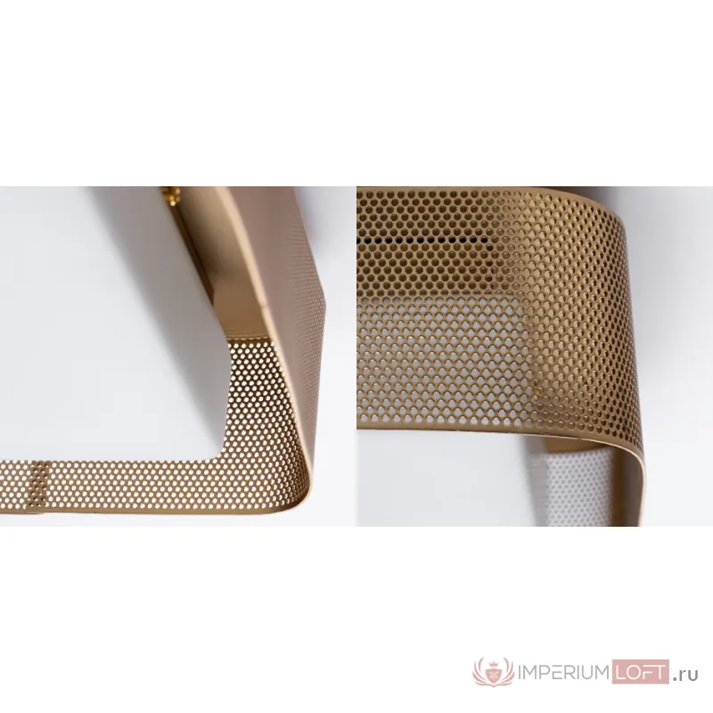 PRECISION Large Flush Mount Brass от ImperiumLoft