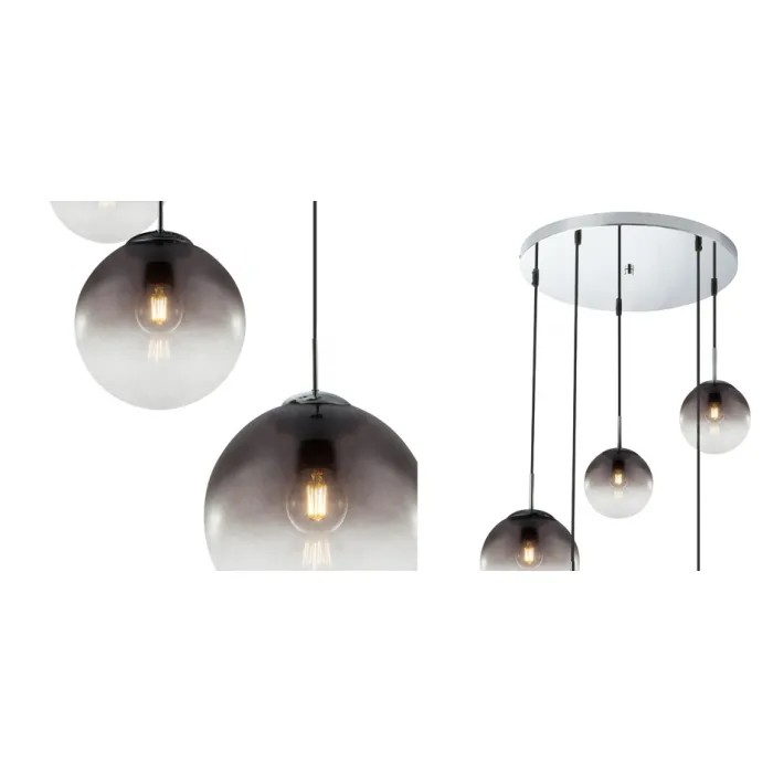 Люстра Ball Sunrise Pendant lamp smok 5 плафона от ImperiumLoft