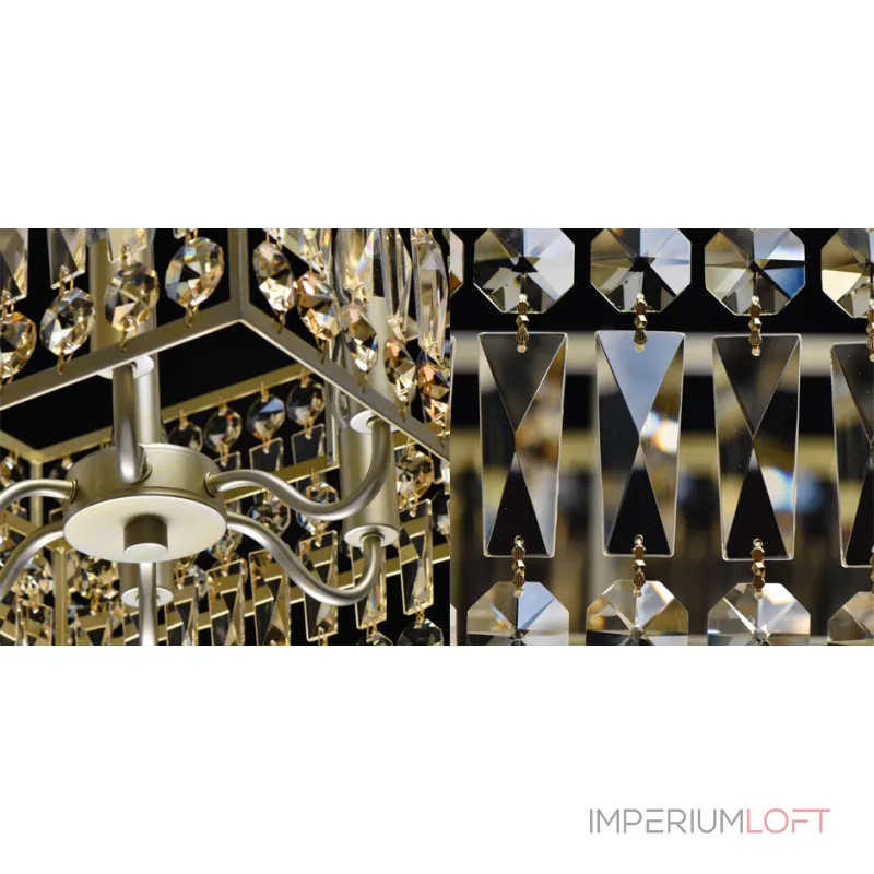 Потолочная люстра Crystal Inserts Lamp amber 6