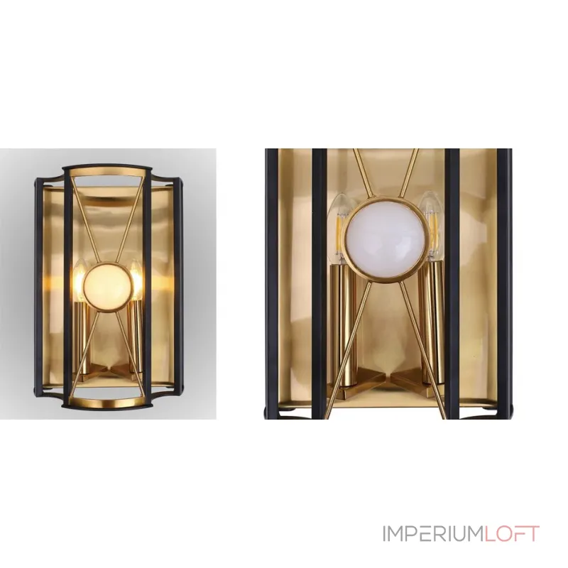 Бра Candles Cell Gold Sconces
