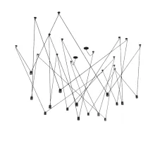 Люстра Match chandelier Vibia