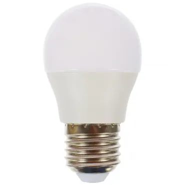 Белая матовая лампочка LED E27 4W